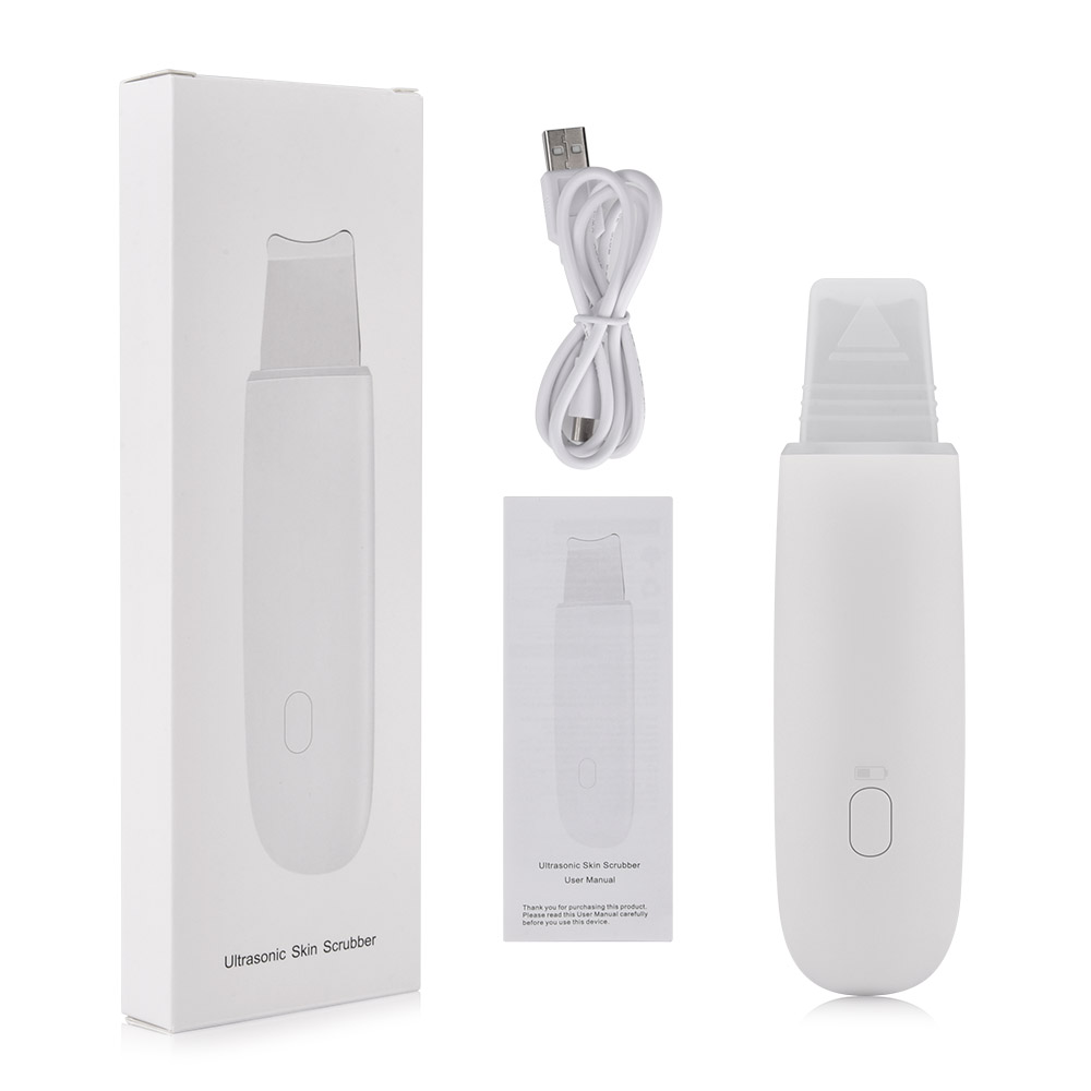 Ultrasonic Skin Scrubber Deep Cleaning Face Scrubber Vibrating Facial Cleansing Skin Spatula Peeling Beauty Instrument Device
Ultrasonic Skin Scrubber Deep Cleaning Face Scrubber Vibrating Facial Cleansing Skin Spatula Peeling Beauty Instrument Device