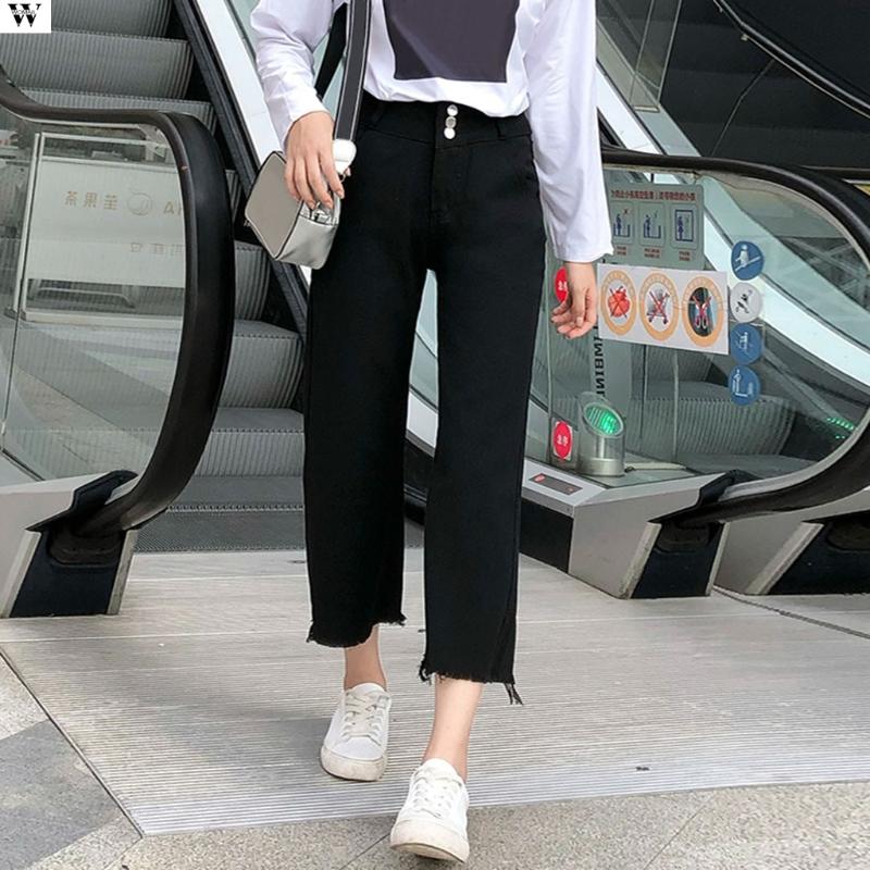 2020 new Spring and Summer office lady brand plus size cotton stretch female women girls wide leg pants jeans clothing 4.17, Lb
2020 new Spring and Summer office lady brand plus size cotton stretch female women girls wide leg pants jeans clothing 4.17, Lb