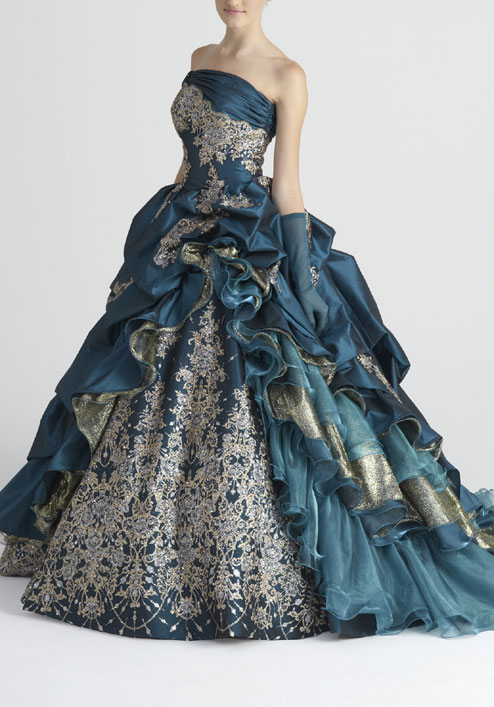 Stella De Libero Vintage Ball Gown Wedding Dresses With Gloves Appliques Tulle Applicants Tiered Skirts Bridal Dress Sweep Train Ruffle Noble Wedding 