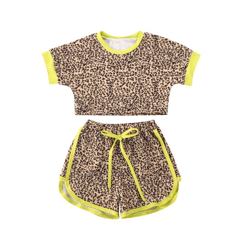 0-5Y Summer Lovely Infant Baby Girls Clothes Sets Leopard Print Short Sleeve T Shirts Tops+Shorts 2pcs, Green
0-5Y Summer Lovely Infant Baby Girls Clothes Sets Leopard Print Short Sleeve T Shirts Tops+Shorts 2pcs, Green