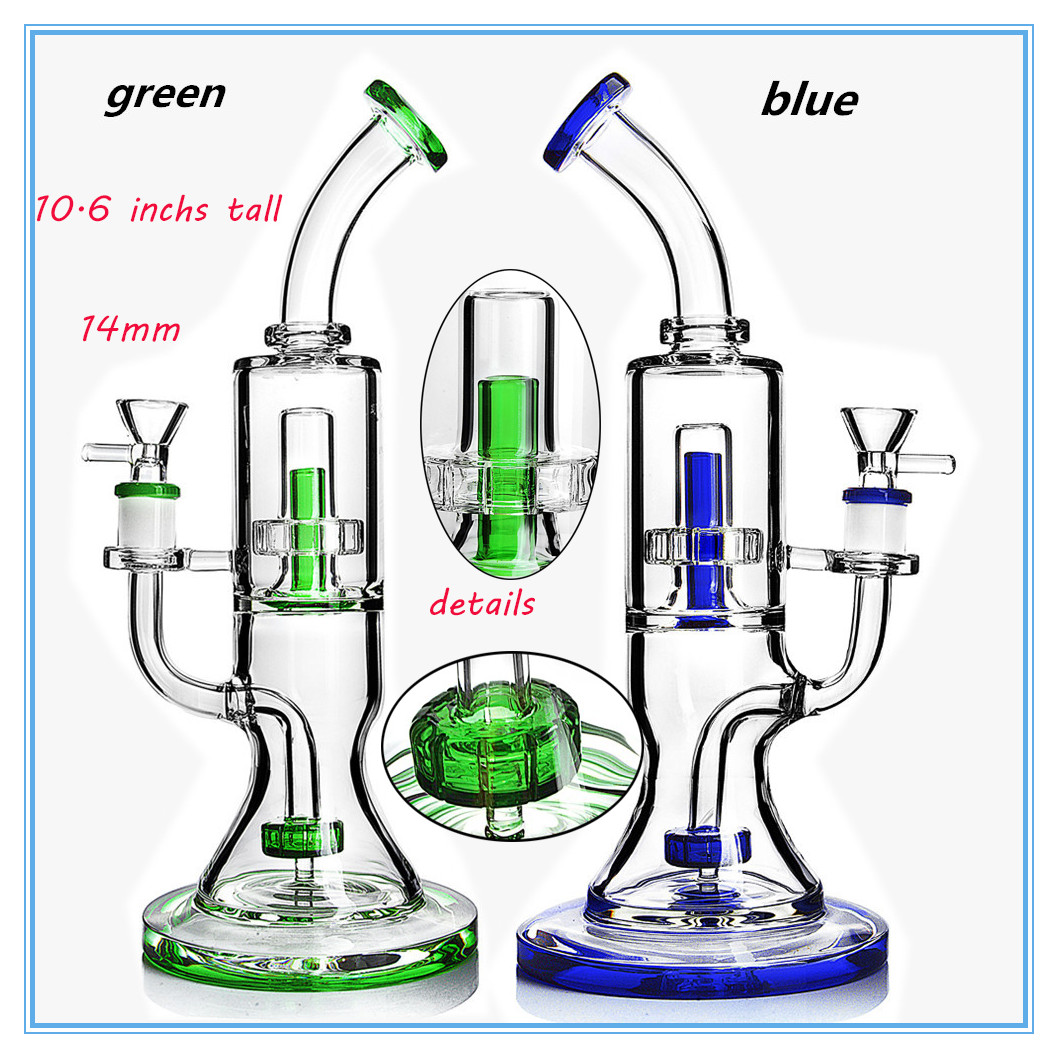 10.6 inchs Glass Water Bongs Smoking Water Pipes Heady Glass Dab Rigs Recycler Bong Smoke Cigarette Accessories Hookahs With 14mm Bowl
10.6 inchs Glass Water Bongs Smoking Water Pipes Heady Glass Dab Rigs Recycler Bong Smoke Cigarette Accessories Hookahs With 14mm Bowl