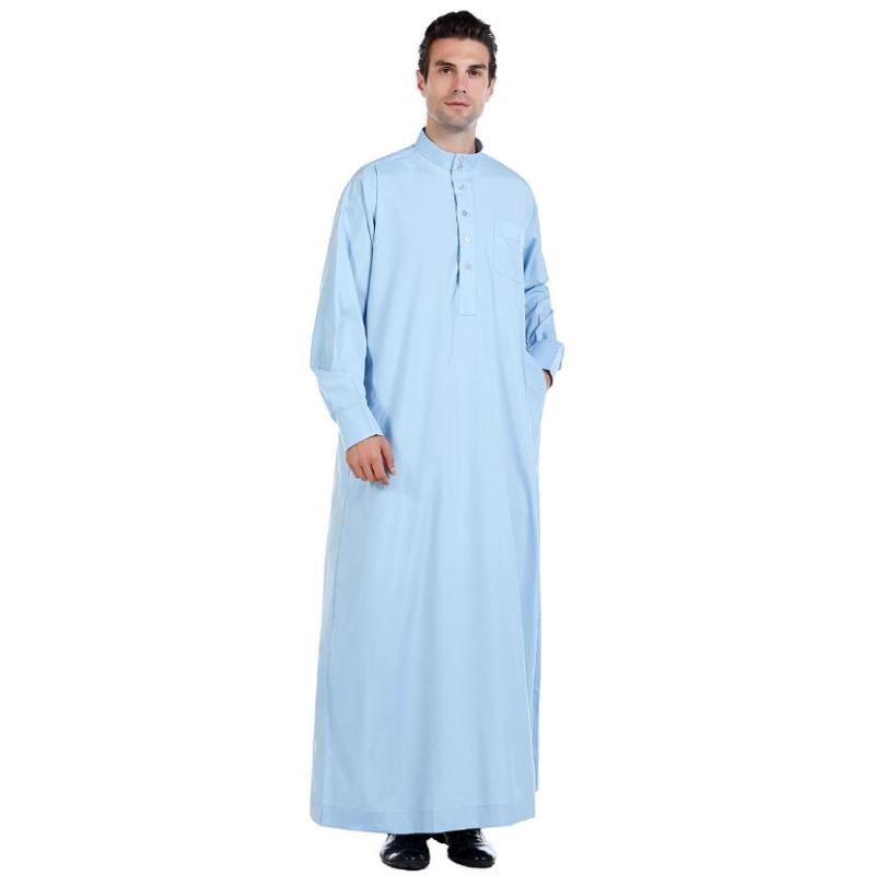 Dress Men Muslim Saudi Arab Men's Clothing Islam Pakistan Caftan Shalwar Hijab Dress Islamic Robes Men Jalab
Dress Men Muslim Saudi Arab Men's Clothing Islam Pakistan Caftan Shalwar Hijab Dress Islamic Robes Men Jalab