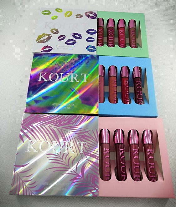 High Quality make up Matte Liquid Lipstick 4pcs set lip gloss kit green blue pink lipstick set 4 color set, Mixed color
High Quality make up Matte Liquid Lipstick 4pcs set lip gloss kit green blue pink lipstick set 4 color set, Mixed color