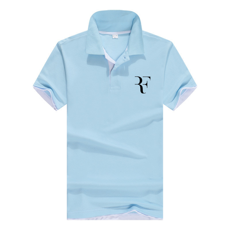 New Roger Federer Arrival Hot Sale Polo Shirts Men Spring Summer 13 Colors Fashion Casual Short Sleeve SH190718