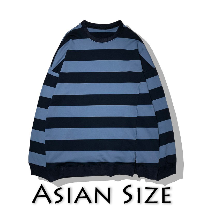 Men's Hoodies & Sweatshirts Men Woman 2021 O-Neck Loose Mens Striped Korean Male Colorful Sweatshirt Clothes Autumn