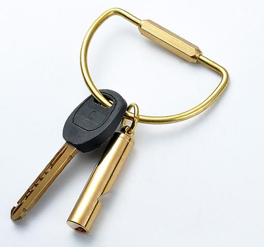 Loud Brass Whistle Portable Emergency Whistle Outdoor Survival Whistle Hiking camping Tools Party Noise Maker Favors Gift Present gold