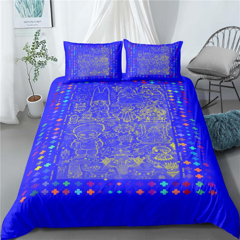 Abstract Art Alien Cross Bedding Set Bedroom Decor Doona Blue Background Hypoallergenic 1PC Duvet Cover with Pillowcase Dropship, Black
Abstract Art Alien Cross Bedding Set Bedroom Decor Doona Blue Background Hypoallergenic 1PC Duvet Cover with Pillowcase Dropship, Black