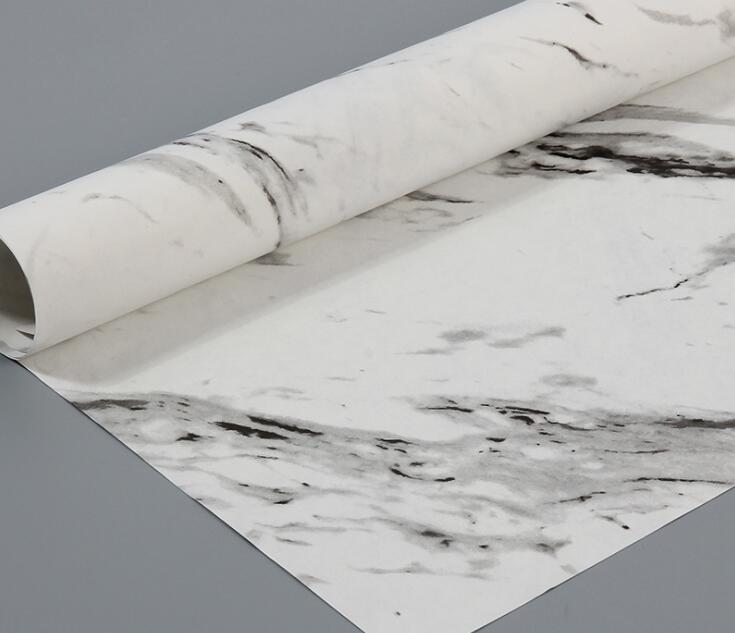 Marble Packaging Paper Marble Painting Gift Wrapping Paper Flower Packaging Paper Package Material DIY crafts supplies