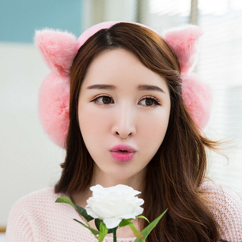Ear Muffs Solid Earlap Faux Fur Winter Warmer Big Earmuffs Thicken Plush Fluffy Ladies Cute, White
Ear Muffs Solid Earlap Faux Fur Winter Warmer Big Earmuffs Thicken Plush Fluffy Ladies Cute, White