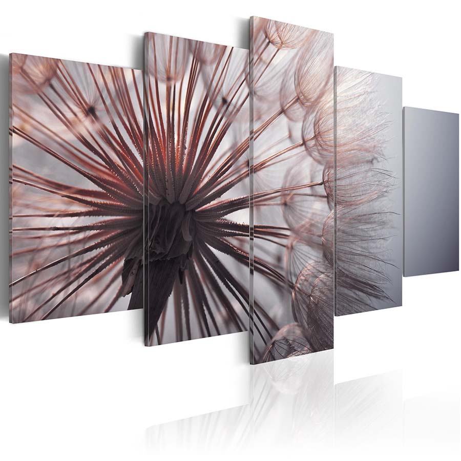 (No Frame)A Beautiful Dandelion Canvas Print Modern Art Painting Fashion Design for Home Decoration, Choose Color & Size,Multicolor