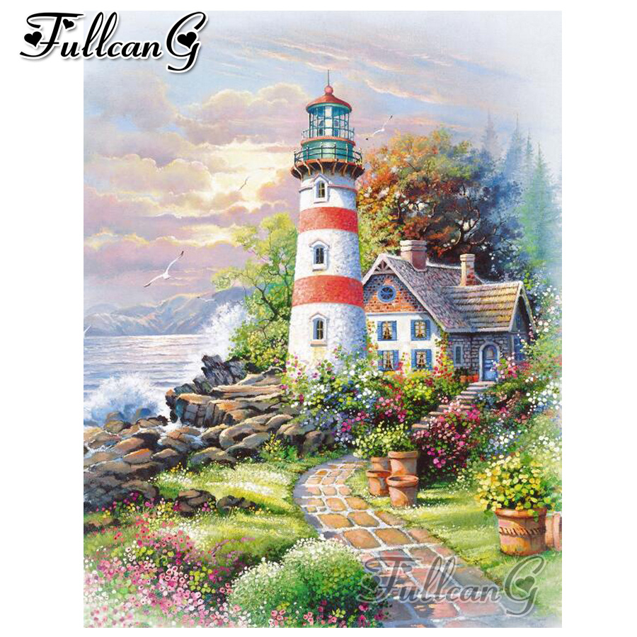 FULLCANG 5d diamond mazayka lighthouse diy diamond painting new arrivals full square/round drill embroidery landscape FC1071
FULLCANG 5d diamond mazayka lighthouse diy diamond painting new arrivals full square/round drill embroidery landscape FC1071