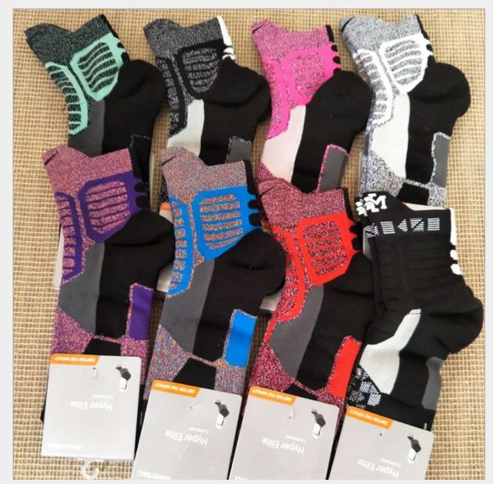 Elite Towel Bottom Sports Socks Mid-barrel towel stockings