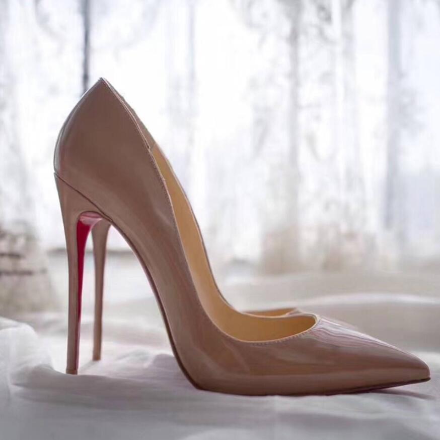 2019 Classic Women Brand Red shoe 8CM 10CM 12CM High Heels Patent Leather Pointy Toe Dress Shoe Luxury Shallow Red Sole Wedding Shoes, Black
2019 Classic Women Brand Red shoe 8CM 10CM 12CM High Heels Patent Leather Pointy Toe Dress Shoe Luxury Shallow Red Sole Wedding Shoes, Black