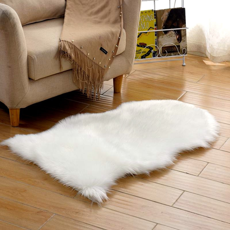 Juneiour Soft Artificial Sheepskin Rug Carpet Chair Cover Artificial Wool Warm Hairy Carpets Skin Fur Area Rugs For Living Room, A6 40x60cm
Juneiour Soft Artificial Sheepskin Rug Carpet Chair Cover Artificial Wool Warm Hairy Carpets Skin Fur Area Rugs For Living Room, A6 40x60cm