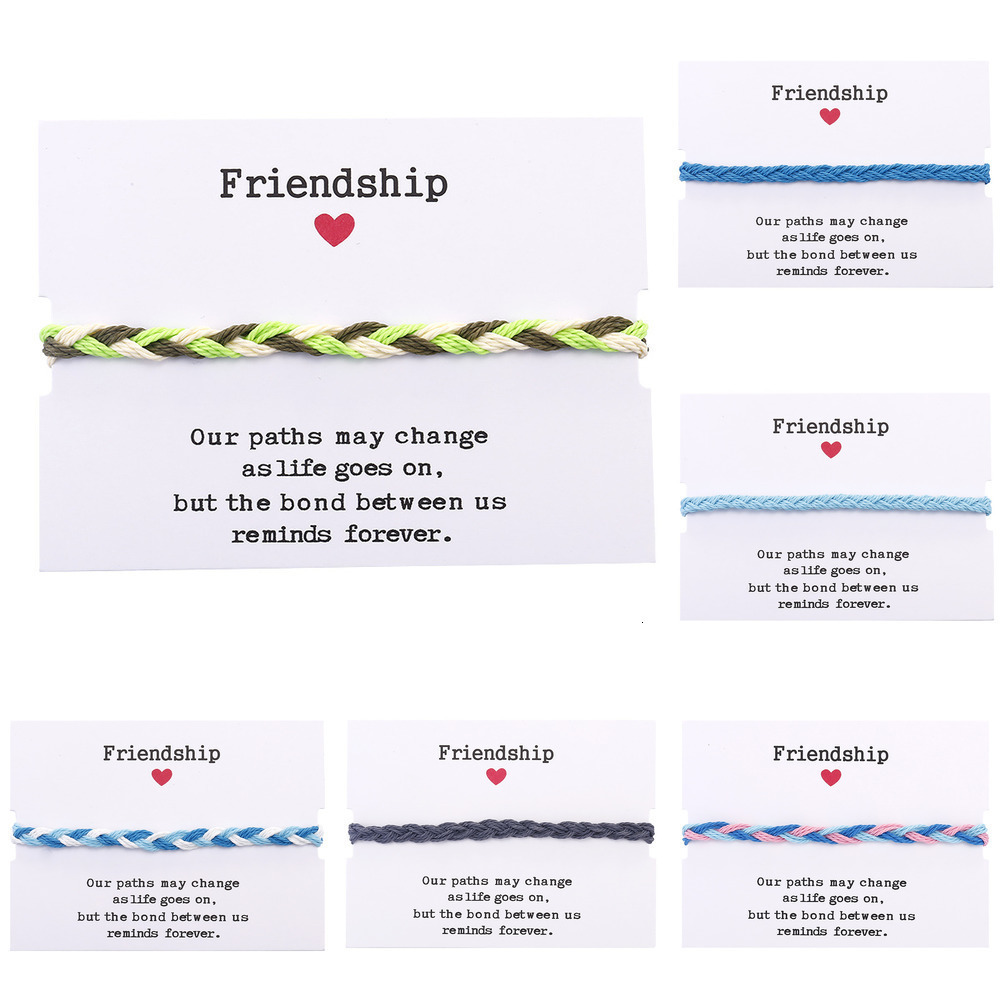 Jewelry Gift Ornaments Waterproof Wax String Hemp Flowers Weave Hand Rope Hand Decorate Manual Wax Rope Weave Bracelet Bring Card Bridal
Jewelry Gift Ornaments Waterproof Wax String Hemp Flowers Weave Hand Rope Hand Decorate Manual Wax Rope Weave Bracelet Bring Card Bridal