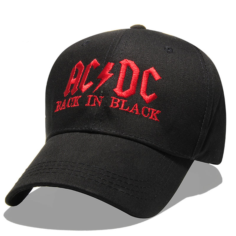 AC/DC Embroidery Baseball Cap Rock Fashion Hip Hop Cap Men Snapback Hat Embroidery Letter Casual DJ ROCK Dad Hat, Red black
AC/DC Embroidery Baseball Cap Rock Fashion Hip Hop Cap Men Snapback Hat Embroidery Letter Casual DJ ROCK Dad Hat, Red black
