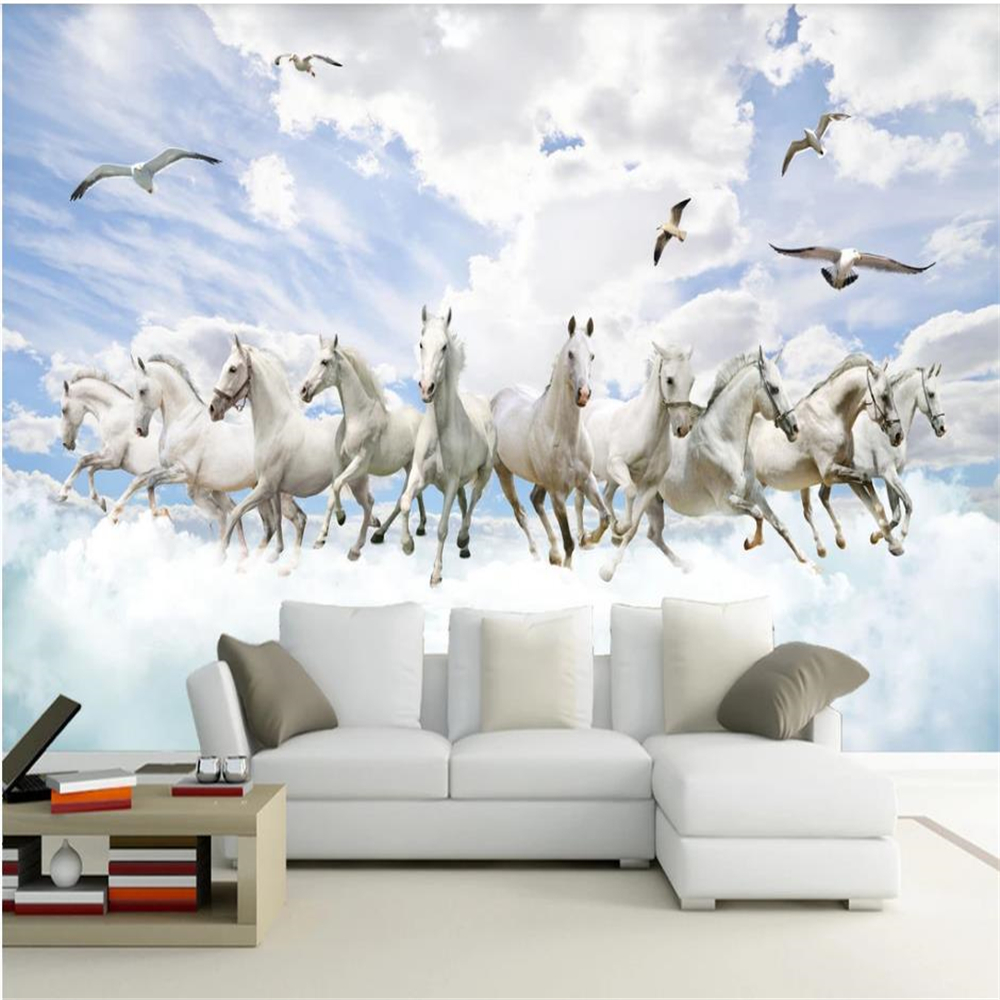White horse wallpapers 3D wallpapers three-dimensional landscape TV background wall decoration painting
White horse wallpapers 3D wallpapers three-dimensional landscape TV background wall decoration painting