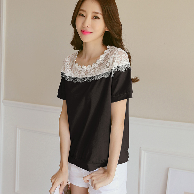 Plus size lace top white blouse women shirts chemisier femme blusas mujer de moda 2020 womens tops and blouses bluzki damskie, Black
Plus size lace top white blouse women shirts chemisier femme blusas mujer de moda 2020 womens tops and blouses bluzki damskie, Black