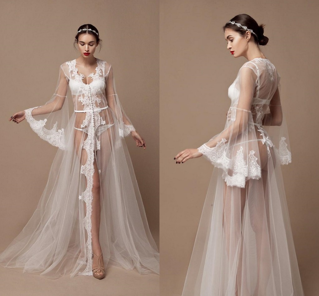 Sexy Girls Boudoir Dress Bridal Dressing Gowns Robe Nightgown Long Sleeve Bathrobe Bridal Sleepwear Pajamas For Wedding Spa Prom Bridesmaid
Sexy Girls Boudoir Dress Bridal Dressing Gowns Robe Nightgown Long Sleeve Bathrobe Bridal Sleepwear Pajamas For Wedding Spa Prom Bridesmaid