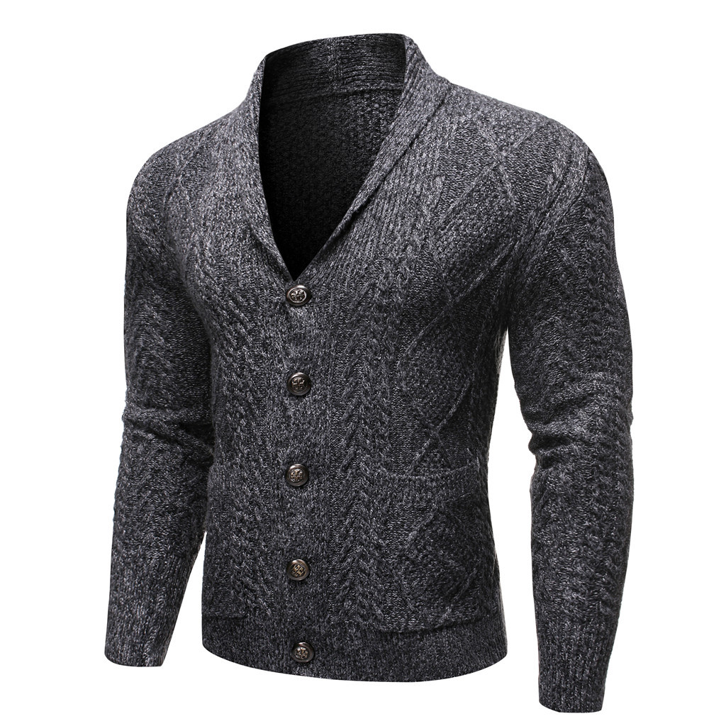 2019 Sweater Men Casual V-Neck Cardigan Men Autumn Slim Fit Long Sleeve Mens Sweaters Knitted Trench Cashmere Wool Homme Outwear, Dy
2019 Sweater Men Casual V-Neck Cardigan Men Autumn Slim Fit Long Sleeve Mens Sweaters Knitted Trench Cashmere Wool Homme Outwear, Dy