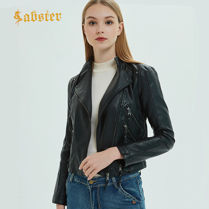 2019 New Fashion Women Autumn Winter Faux Leather Jacket Turn-Down Collar Zippers Short Ladies PU Leather Jacket XZ506, Beige
2019 New Fashion Women Autumn Winter Faux Leather Jacket Turn-Down Collar Zippers Short Ladies PU Leather Jacket XZ506, Beige