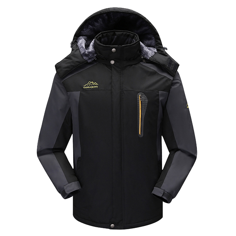 Plus Size 9XL Winter Thick Fleece Down Jacket Thermal Waterproof Windbreaker Outwear Tactical Down Parka Outwear Coats, Black
Plus Size 9XL Winter Thick Fleece Down Jacket Thermal Waterproof Windbreaker Outwear Tactical Down Parka Outwear Coats, Black