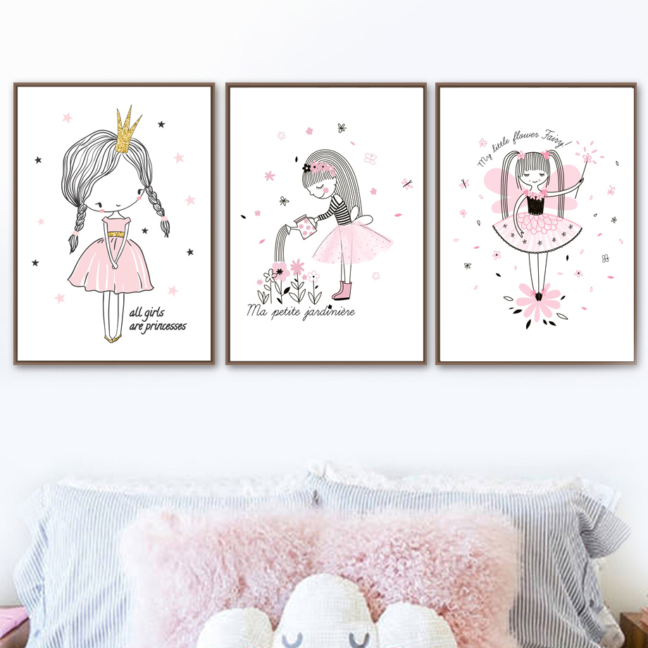 Paintings Little Princess Fairy Nordic Posters And Prints Wall Art Canvas Painting Pictures Baby Girl Room Bedroom Scandinavian Decor
Paintings Little Princess Fairy Nordic Posters And Prints Wall Art Canvas Painting Pictures Baby Girl Room Bedroom Scandinavian Decor