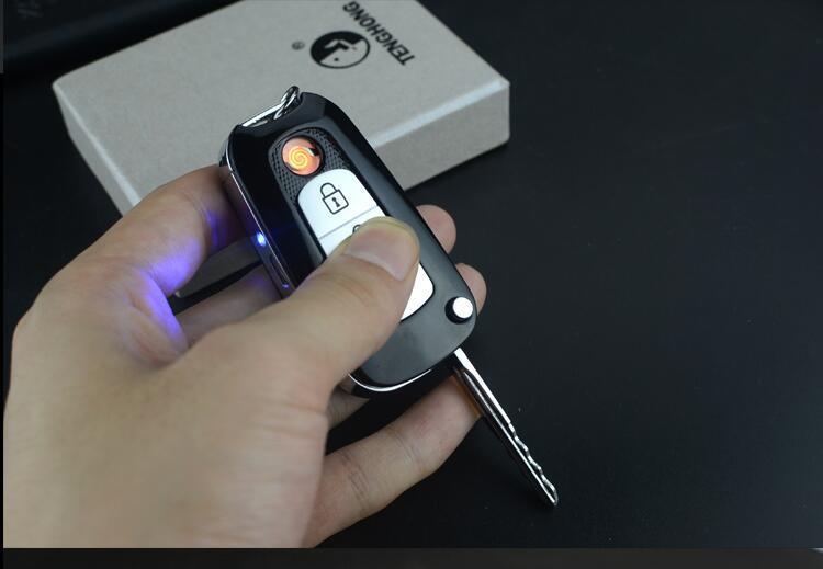 creative utility mutifunction Electric car key cigarette lighter USB Rechargeable cigar coil Lighter Windproof led flashlight white hBMW
creative utility mutifunction Electric car key cigarette lighter USB Rechargeable cigar coil Lighter Windproof led flashlight white hBMW