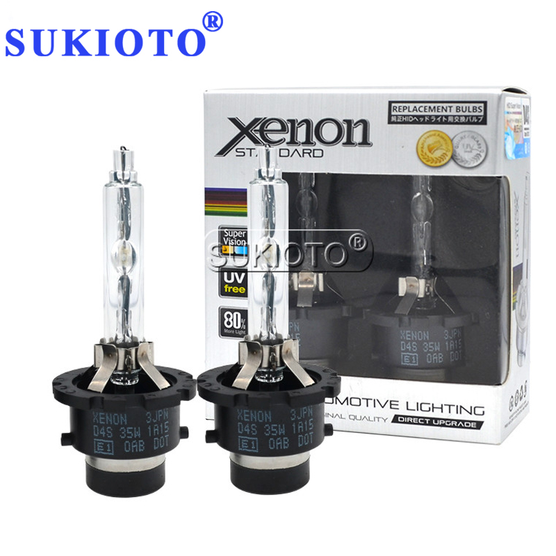 SUKIOTO Super Vision xenon D4S Car Headlight Bulbs koto Q5 D2S Headlight Lens Bulb AC 4300K 6000K 8000K E63 E65 E46 E60 E85 E350
SUKIOTO Super Vision xenon D4S Car Headlight Bulbs koto Q5 D2S Headlight Lens Bulb AC 4300K 6000K 8000K E63 E65 E46 E60 E85 E350