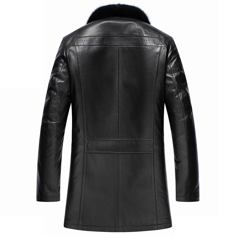 Leather Men Winter Genuine Jacket Real Sheepskin Coats Mens Wool Liner Collar Warm Down Coat F28S25080 YY495, Black
Leather Men Winter Genuine Jacket Real Sheepskin Coats Mens Wool Liner Collar Warm Down Coat F28S25080 YY495, Black