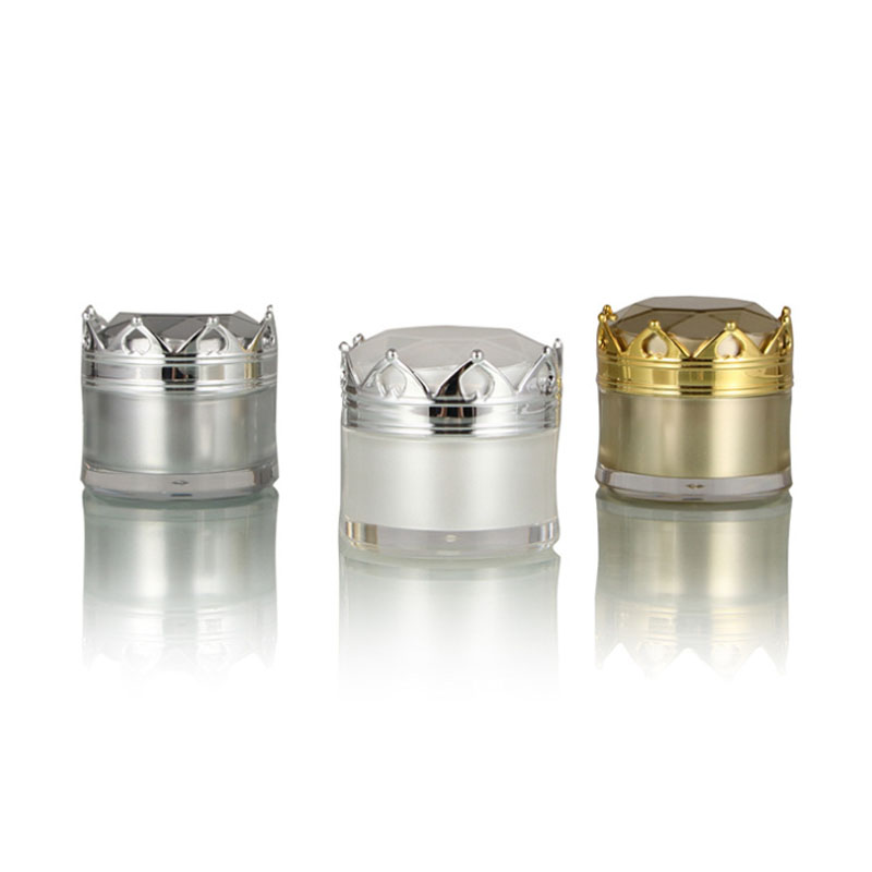 5g 10g cosmetic cream bottle jar luxury empty cosmetics container with crown cap white gold silver
5g 10g cosmetic cream bottle jar luxury empty cosmetics container with crown cap white gold silver
