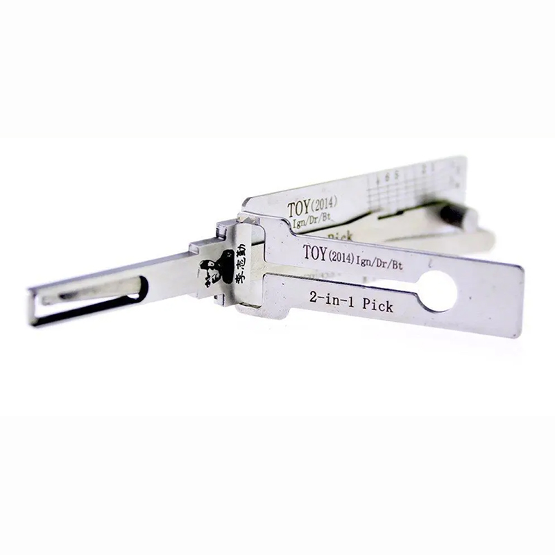 Original Lishi Toy2014 TOY2 TOY2014V.2 TOY2018 TOY40 For Toyota 2 In 1 Decoder And Lock Pick 2In1 Car Supplies Locksmith
Original Lishi Toy2014 TOY2 TOY2014V.2 TOY2018 TOY40 For Toyota 2 In 1 Decoder And Lock Pick 2In1 Car Supplies Locksmith