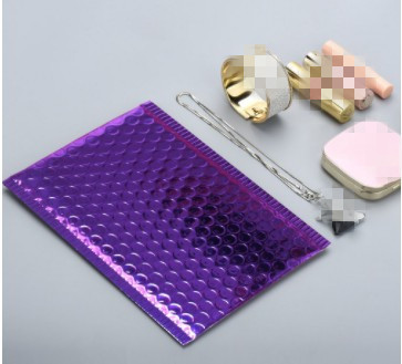 Purple Poly Bubble Mailers Padded Envelopes Self Seal Mailing Envelopes Bags Pack 50pcs 18*23cm Packing Bags