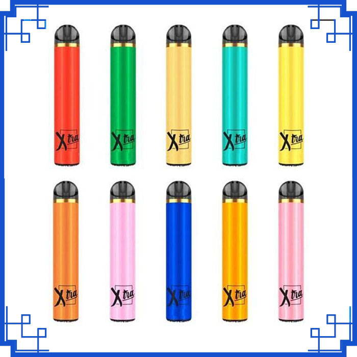 New XTRA Disposable Vape pen 5ml Cartridge 1500 puffs Starter Kit Device System Vaporizers empty PK Myst salt Plus
New XTRA Disposable Vape pen 5ml Cartridge 1500 puffs Starter Kit Device System Vaporizers empty PK Myst salt Plus