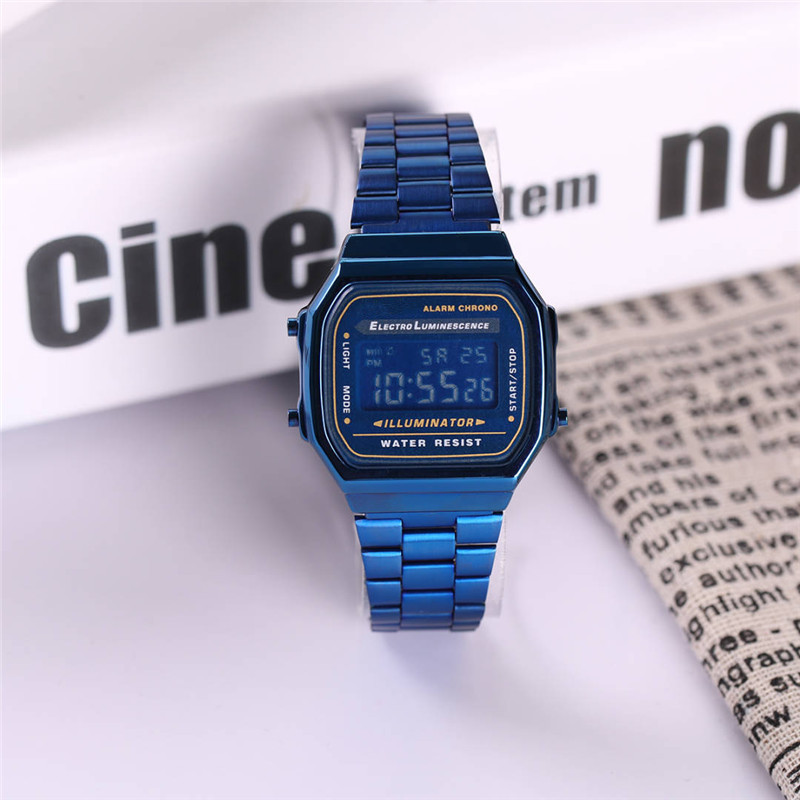 2019 Hot Watch Retro Digital Unisex High Quality Calendar Week Raise Hand light Time Alarm 34MM Stainless Strap Digital Watch, Purple
2019 Hot Watch Retro Digital Unisex High Quality Calendar Week Raise Hand light Time Alarm 34MM Stainless Strap Digital Watch, Purple