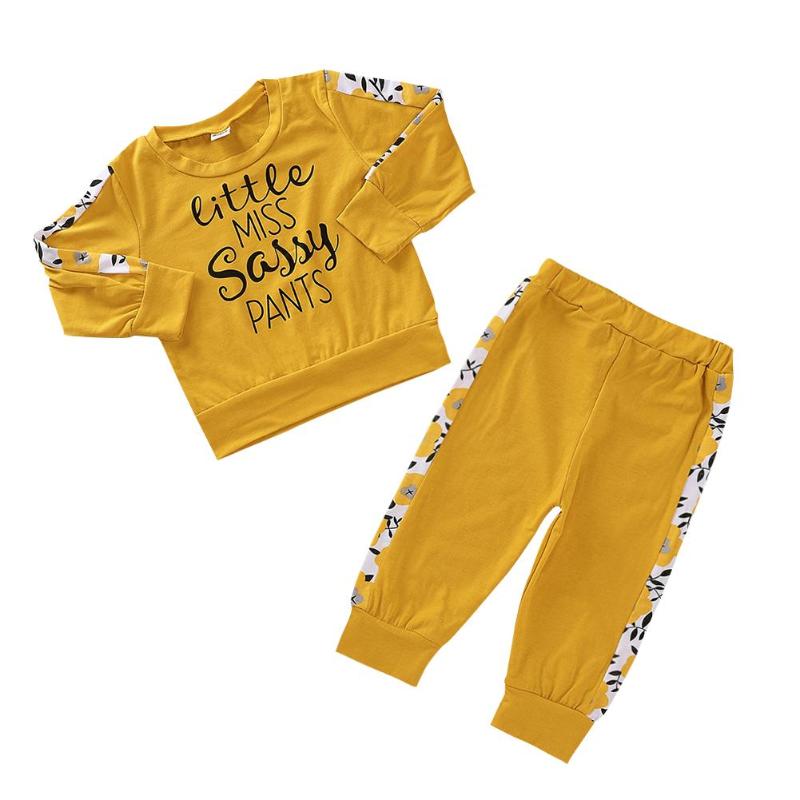2pcs Flowers Clothes Sets Baby Toddle Boy Girl Fashion Europe America Cartoon Letter Spring Autumn Long-Sleeves Sports, Yellow
2pcs Flowers Clothes Sets Baby Toddle Boy Girl Fashion Europe America Cartoon Letter Spring Autumn Long-Sleeves Sports, Yellow