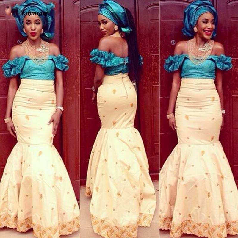 Champagne Africa Off Shoulder Evening Gown Turquoise Gold Mermaid Party Dress Long Back Open African Women Dresses, Black
Champagne Africa Off Shoulder Evening Gown Turquoise Gold Mermaid Party Dress Long Back Open African Women Dresses, Black
