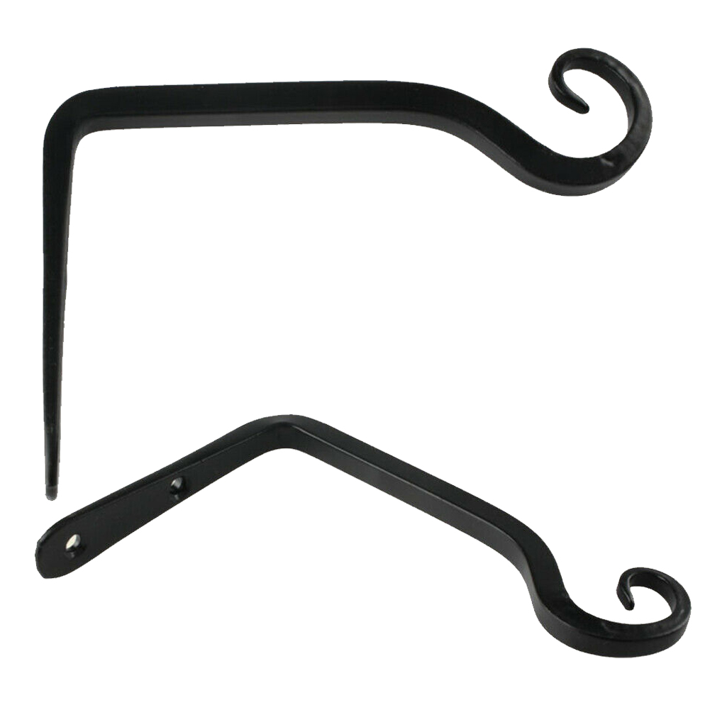 Hooks & Rails Wall-mounted Black Crafts Basket Balcony Bracket Wrought Iron Hanging Clothes Lantern Wall Hook Shelf Living Room Home Decor
Hooks & Rails Wall-mounted Black Crafts Basket Balcony Bracket Wrought Iron Hanging Clothes Lantern Wall Hook Shelf Living Room Home Decor