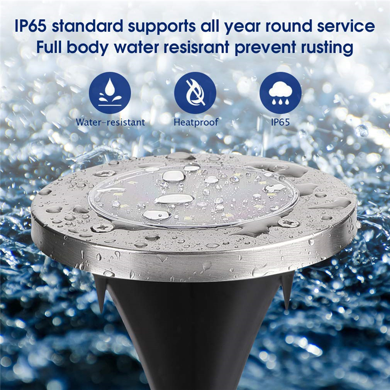 Solar Ground Lights 12 LED Solar Buried Light IP65 Underground Lamps for Outdoor Path Way Garden Decking Lawn