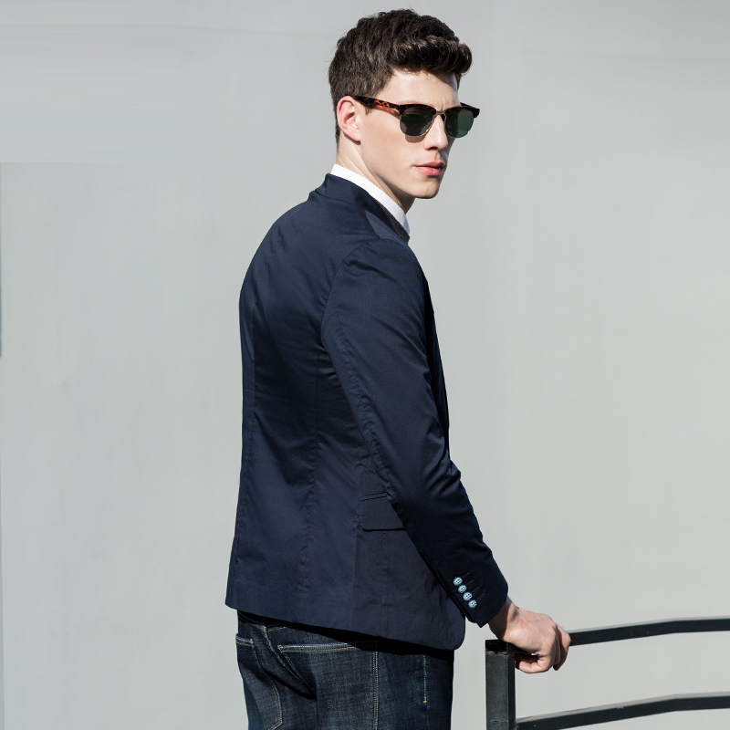 Solid Color Cotton Men Blazer Jacket Men Spring Long Blazer Jacket Casual Mens Blue Man Slim KK50XX, Dark blue
Solid Color Cotton Men Blazer Jacket Men Spring Long Blazer Jacket Casual Mens Blue Man Slim KK50XX, Dark blue