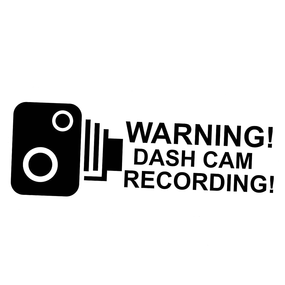Sticker - Warning Dash Cam - Safety Window Sticker Transparent Inside Vinyl Hobby Car Bumper Sticker, Color
Sticker - Warning Dash Cam - Safety Window Sticker Transparent Inside Vinyl Hobby Car Bumper Sticker, Color