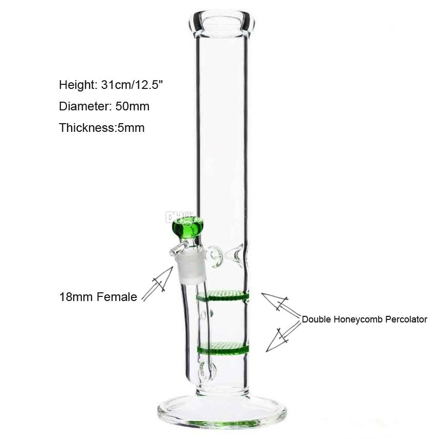 12" Water Pipe "Delicious Green/blue Delilah" glass hookahs bongs innovative details 5mm thick double honeycomb Percolator bong Ice catcher
12" Water Pipe "Delicious Green/blue Delilah" glass hookahs bongs innovative details 5mm thick double honeycomb Percolator bong Ice catcher