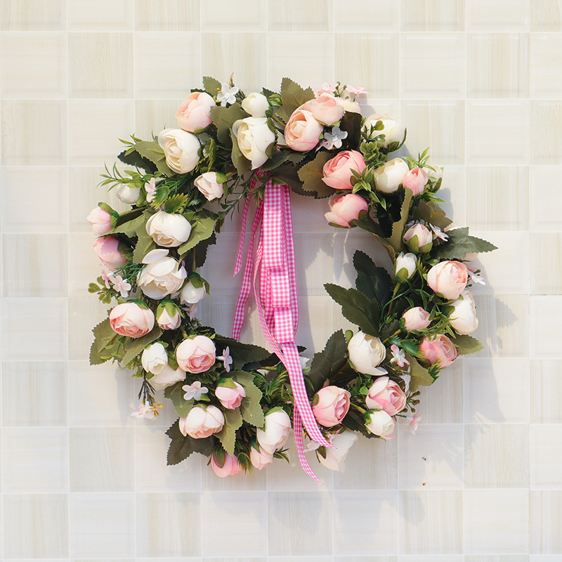 Pink Rose Artificial Flower Wall Decoration of Daughter's and Children's Room Bedroom Home Wall Ornaments Farmhouse Decor, As photo
Pink Rose Artificial Flower Wall Decoration of Daughter's and Children's Room Bedroom Home Wall Ornaments Farmhouse Decor, As photo