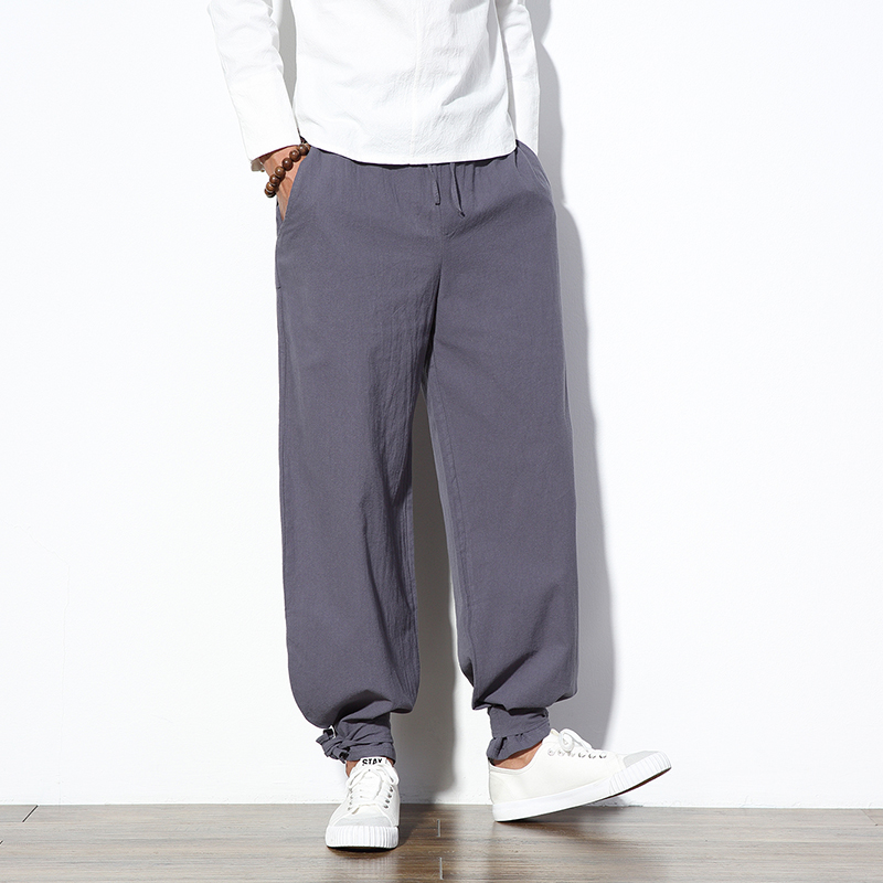 Januarysnow 5XL Cotton Linen Harem Pants Men Jogger Pants Male Trousers Chinese Traditional Cloths Belts Plus Size, Gray
Januarysnow 5XL Cotton Linen Harem Pants Men Jogger Pants Male Trousers Chinese Traditional Cloths Belts Plus Size, Gray