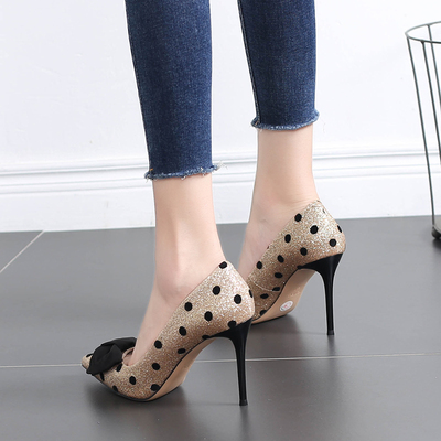 Women Pumps Butterfly-knot Spring/Autumn High Heels 9CM Pointed Toe 2020 HOT Female Wedding Shoes Stiletto Office Lady Shoes, Black 
Women Pumps Butterfly-knot Spring/Autumn High Heels 9CM Pointed Toe 2020 HOT Female Wedding Shoes Stiletto Office Lady Shoes, Black