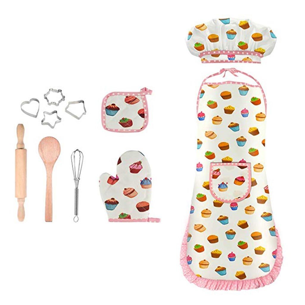 2019 High Quality Chef Costume Set for Kids Girls Cooking Game for Kids Girls Baking Set Support Wholesale Dropshipping 2019
2019 High Quality Chef Costume Set for Kids Girls Cooking Game for Kids Girls Baking Set Support Wholesale Dropshipping 2019