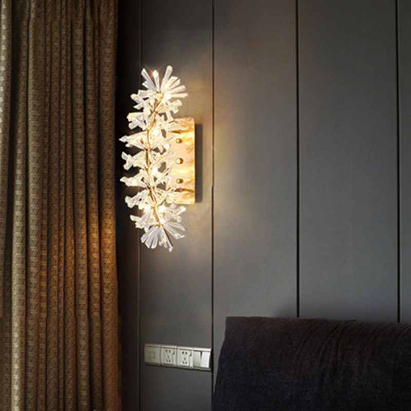 Wall Sconce Lighting Living Room Bedroom LED Crystal Wall Lamp New Arrival Decor Gold Light Fixtures
Wall Sconce Lighting Living Room Bedroom LED Crystal Wall Lamp New Arrival Decor Gold Light Fixtures