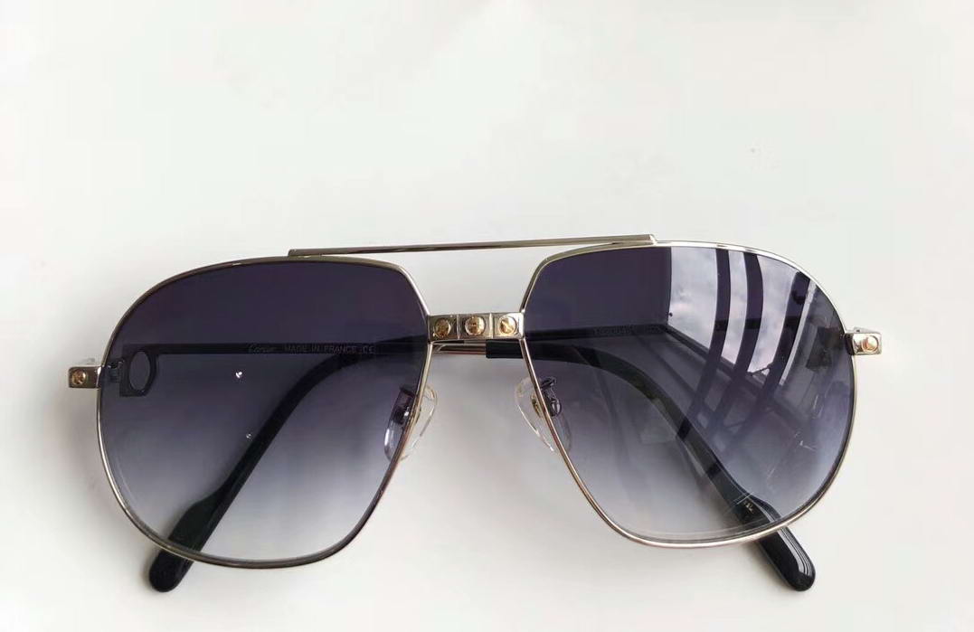 Mens Gold/Grey Pilo… - image