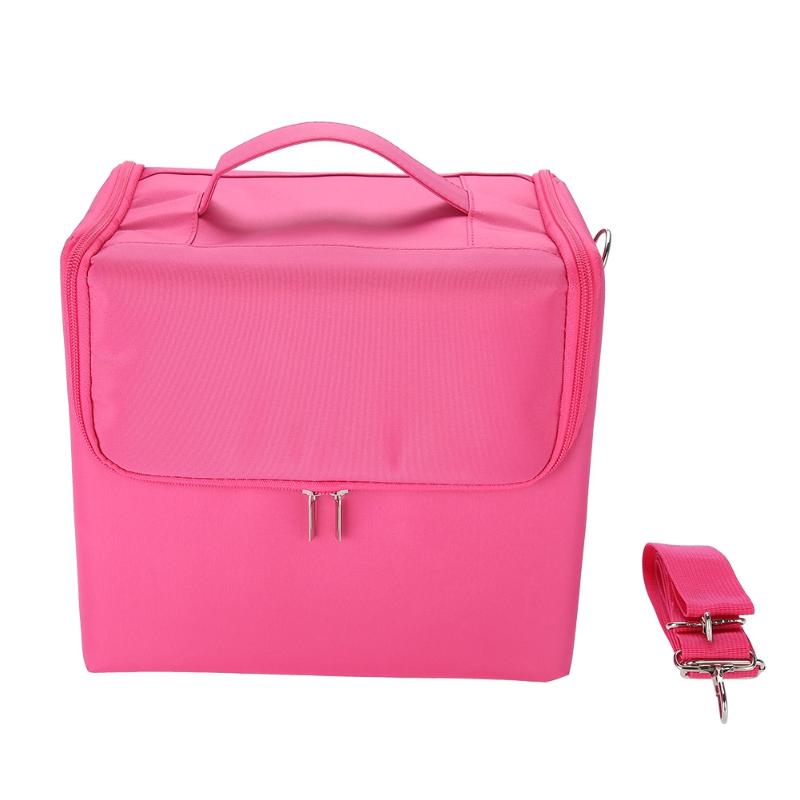Professional Makeup Case Large Capacity Folding 3 Layers Cosmetic Storage Bag Waterproof Multi-Layer Travel Makeup Net Organizer
Professional Makeup Case Large Capacity Folding 3 Layers Cosmetic Storage Bag Waterproof Multi-Layer Travel Makeup Net Organizer