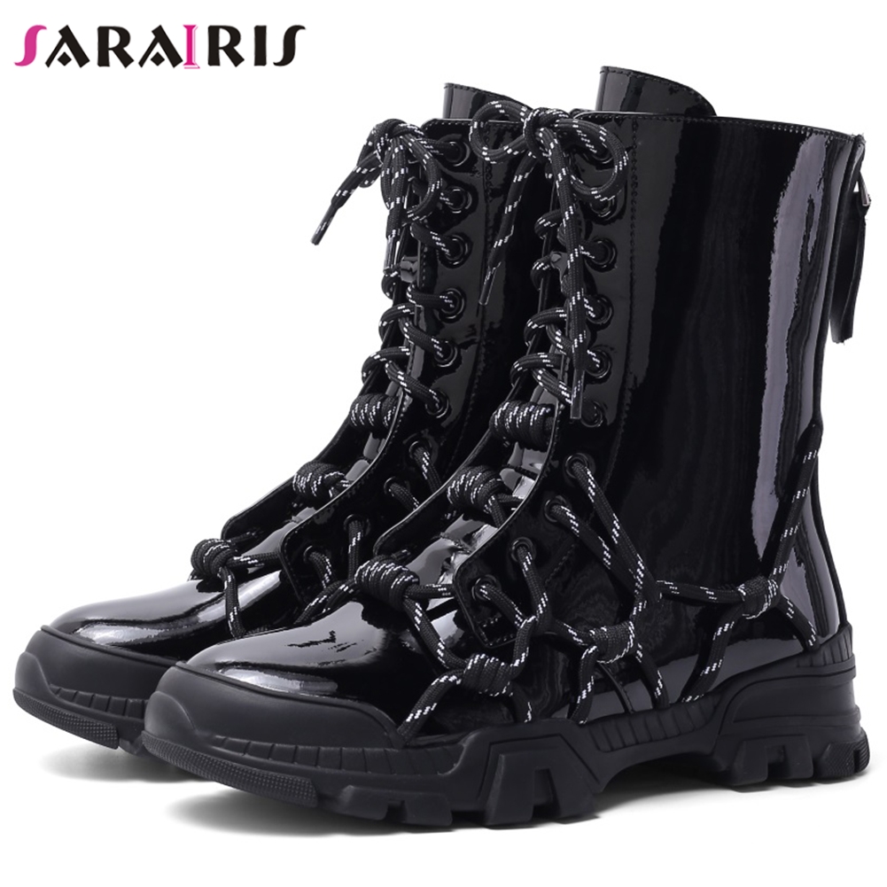SARAIRIS New Genuine Cow Leather Ladies Chunky Heels Shoes Woman Zip Cross Tied Leisure Party Ankle Boots Women, Red no fur
SARAIRIS New Genuine Cow Leather Ladies Chunky Heels Shoes Woman Zip Cross Tied Leisure Party Ankle Boots Women, Red no fur
